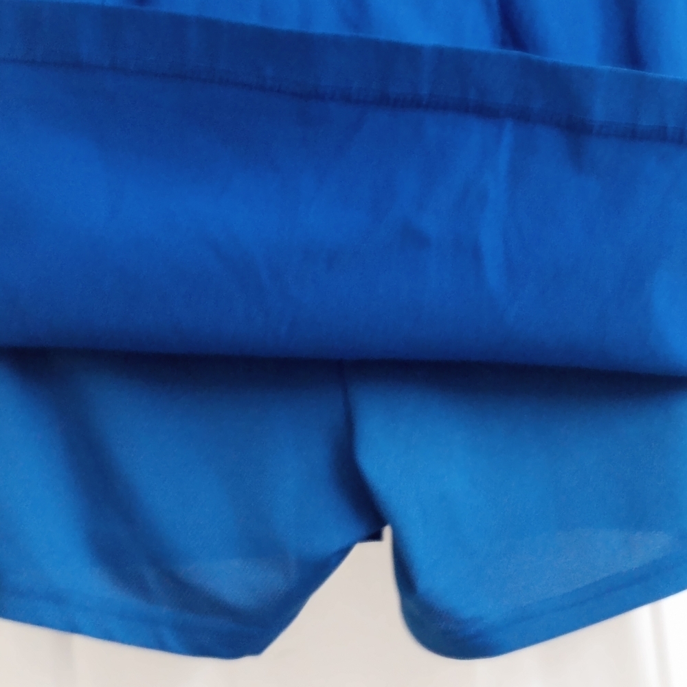 Rafella Summer Jewel Blue Skorts - Size: S - Picture 12 of 14